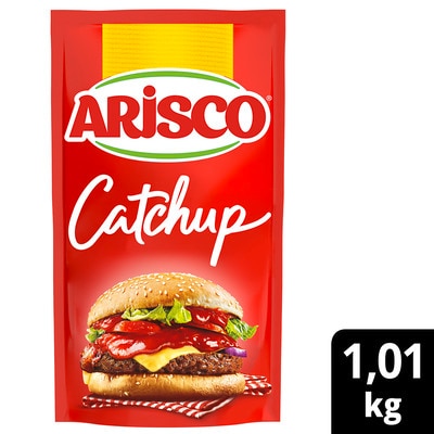 Catchup Arisco 1,01 kg - Deixe sua criatividade fluir na cozinha e desfrute de pratos muito saborosos com o toque especial do Catchup Arisco.